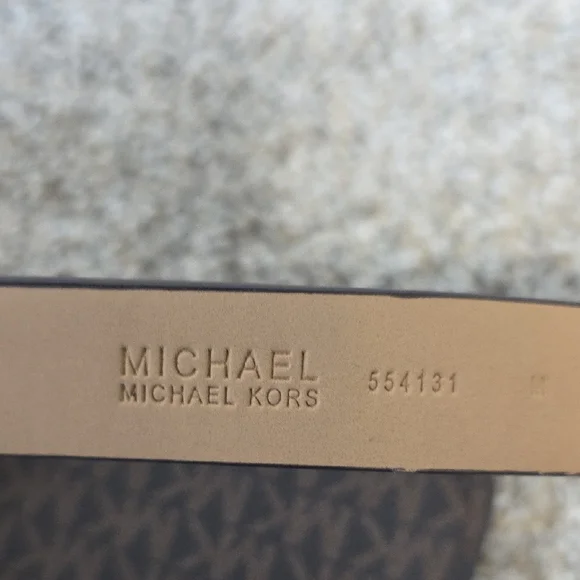 Michael Kors Brown Crossbody Bag with Gold Chain - Picture 5 of 5